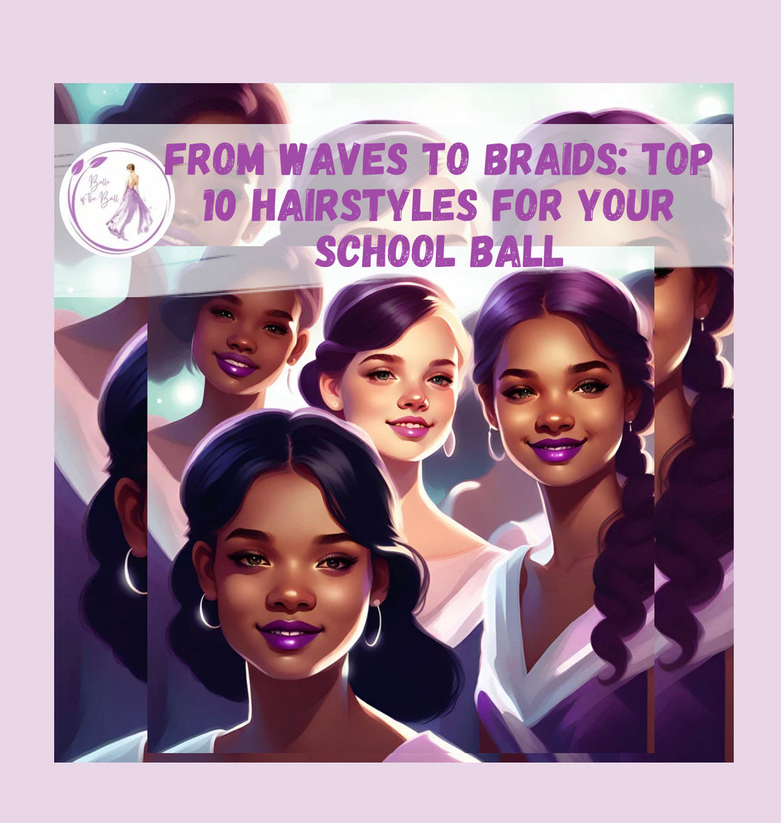 From Waves to Braids: Top 10 Hairstyles for your School Ball